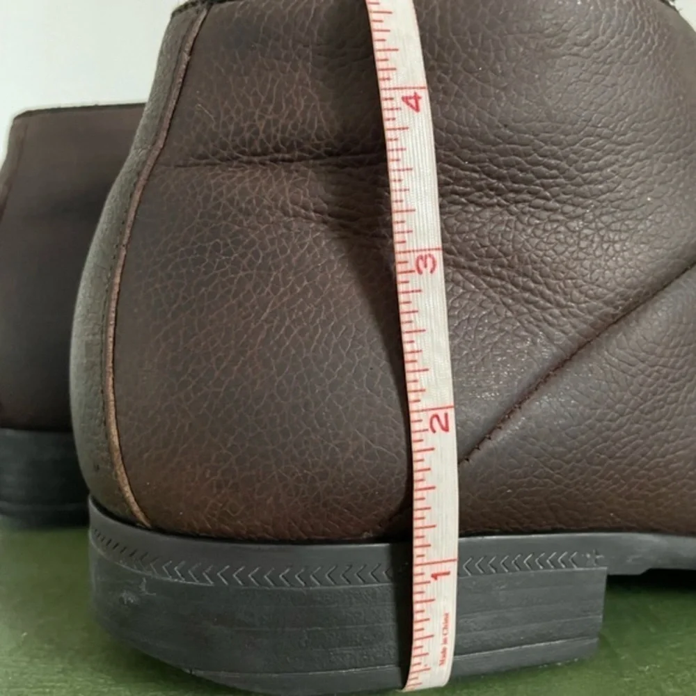 John Varvatos Classic 3-Eyelet Low Boots/Oxfords in Brown Leather